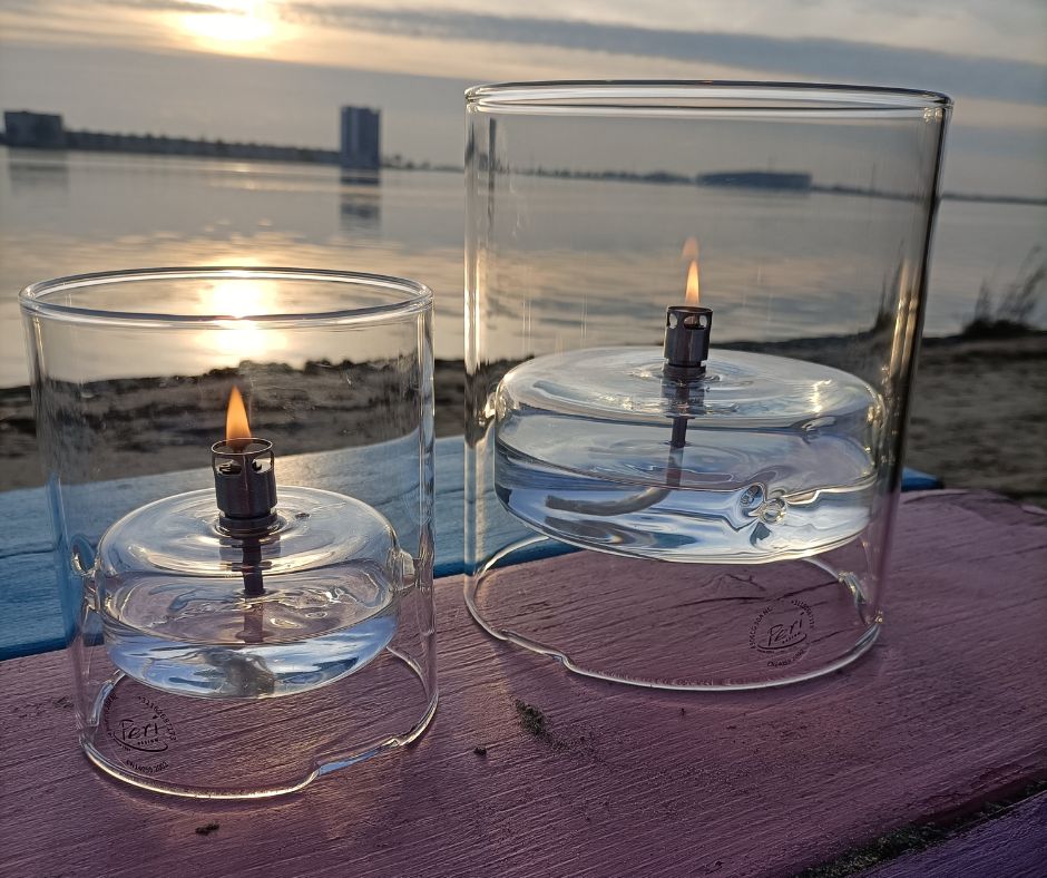 Windlichten | Olielamp in Windlicht (disc)