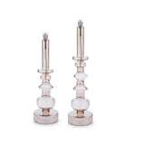 Olielamp | Kandelaar Champagne Beige