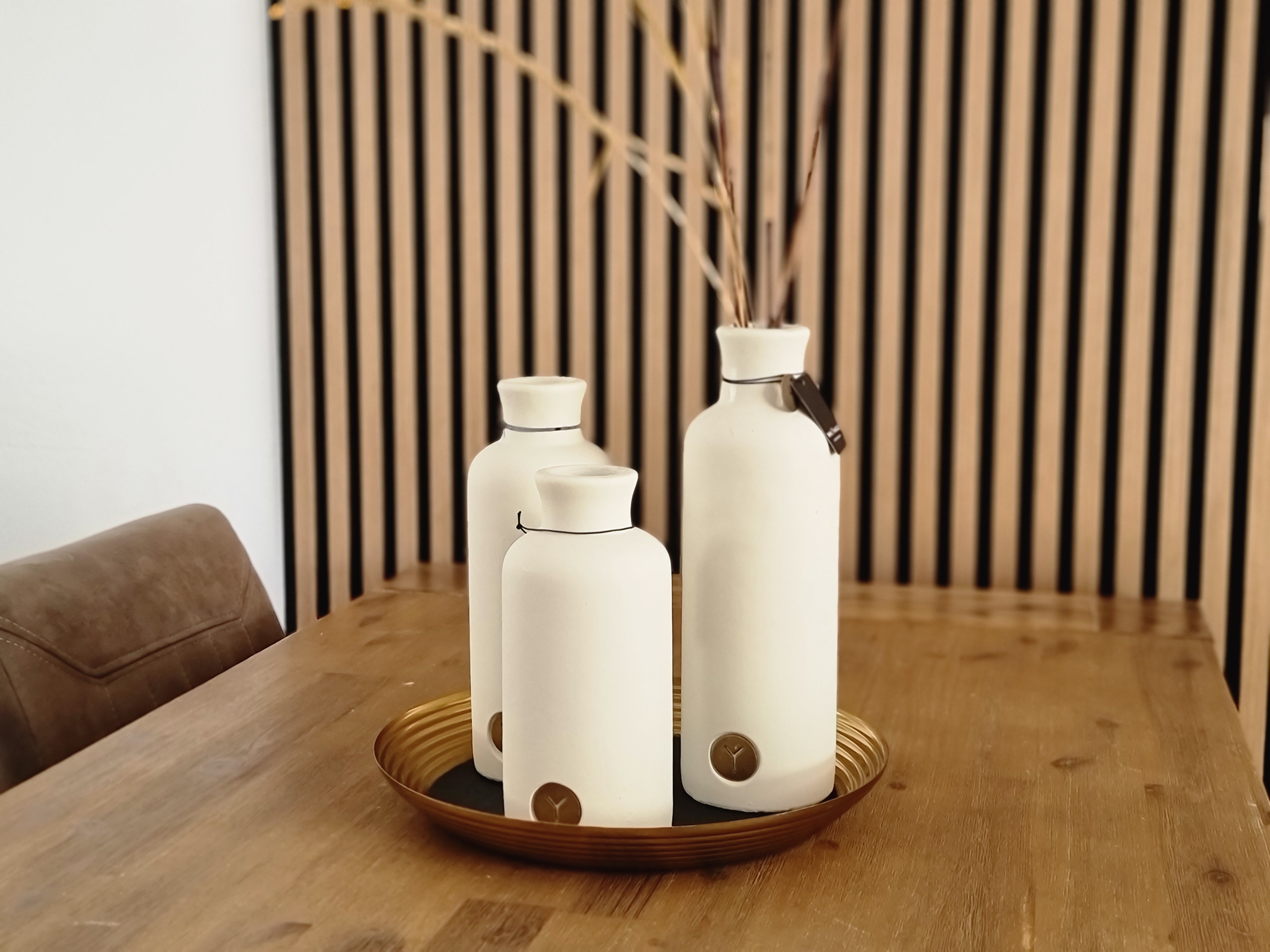 Vaas | BOTTLE NECK MATT WHITE - Brynxz