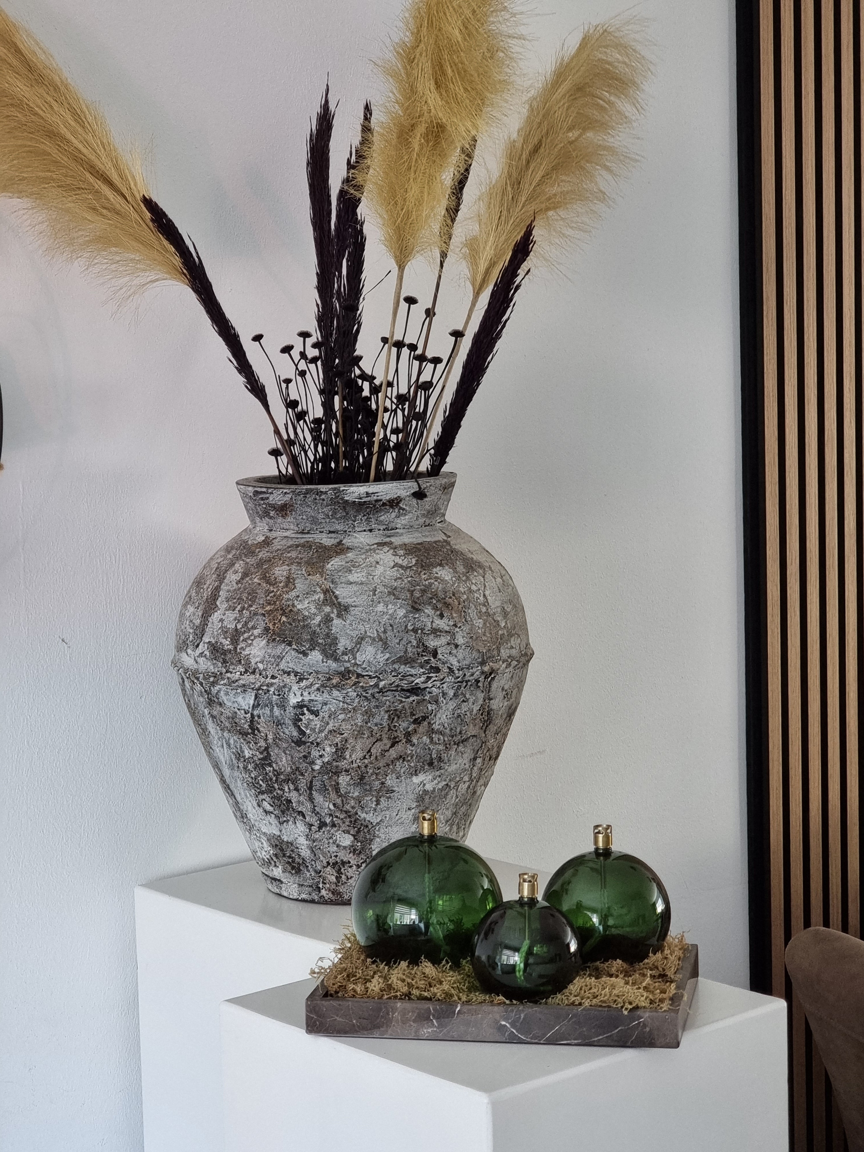 Olielamp | Green Rond
