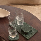 Onderzetters marmer set van 4 stuks