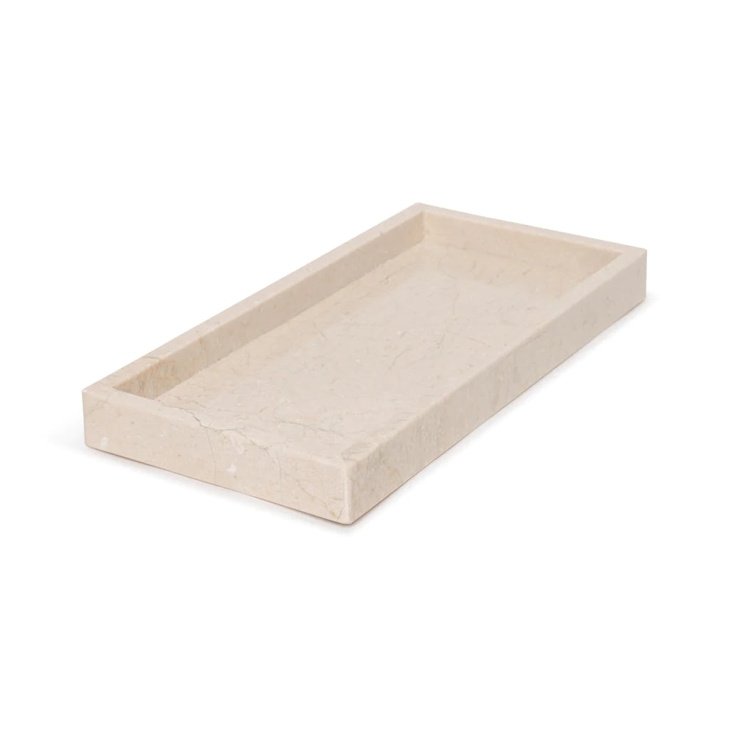 Marmer dienblad tray Beige