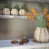 Olielamp | Disc Champagne Brass