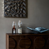 Olielamp | Bottle lamp clear brass