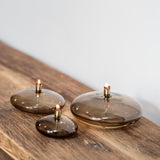 Olielamp | Disc Champagne Brass