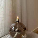 Olielamp | Champagne Beige Rond