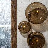 Oillamp | Disc elegant champagne brass