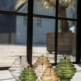 Oil lamp | TWIN Clear brass