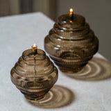 Olielamp | TWIN Champagne brass
