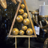 Ornament | Marapi aged brass