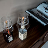 Olielamp | Bottle lamp clear brass