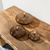 Oillamp | Disc elegant champagne brass