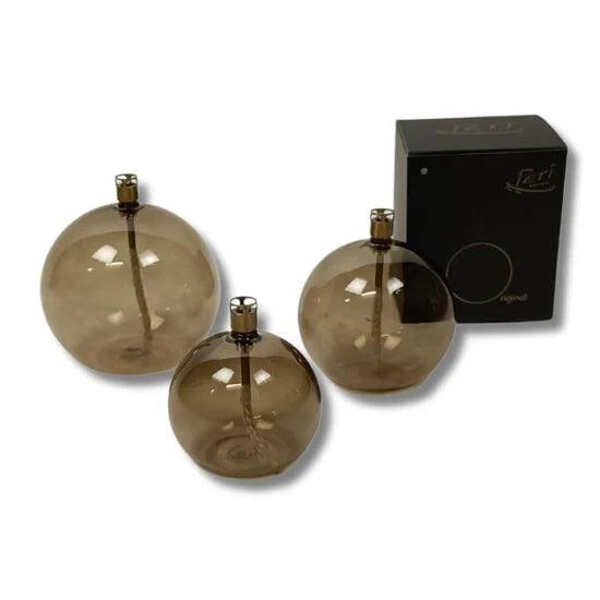 Olielamp | Champagne Beige Rond