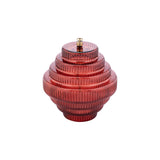Oil lamp | Twin Amaranth brass