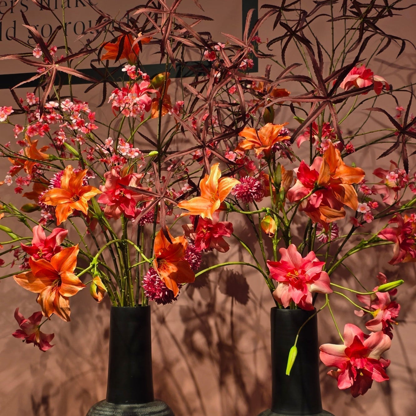 Stylen met Zijdebloemen