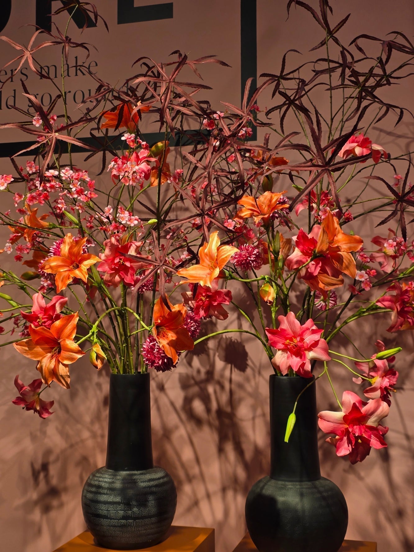 Stylen met Zijdebloemen