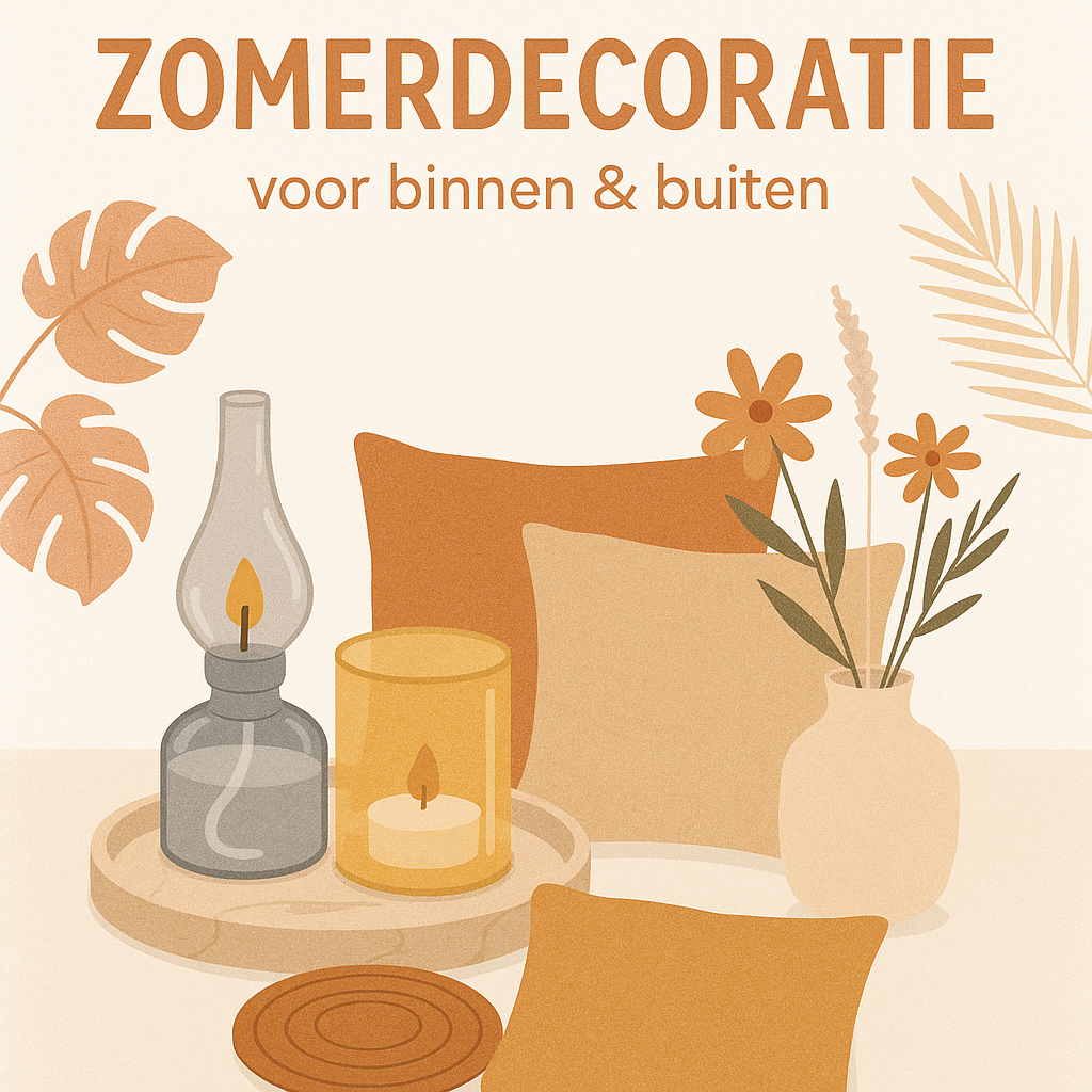 Zomerdecoratie: frisse ideeën en handige tips voor jouw interieur