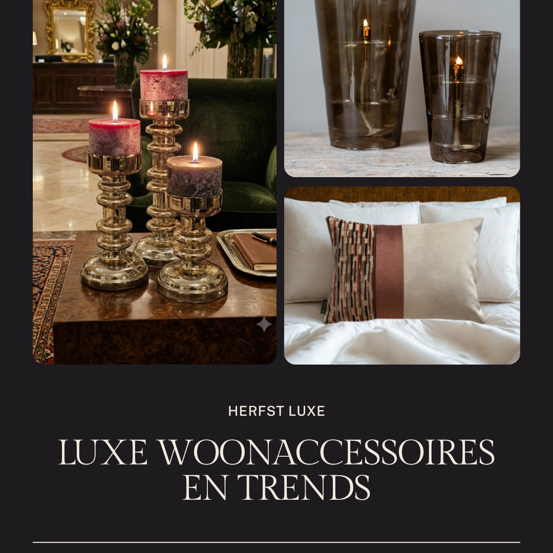 Woonaccessoires luxe merken die sfeer maken