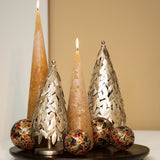 Christmas tree | Silver gold set of 3