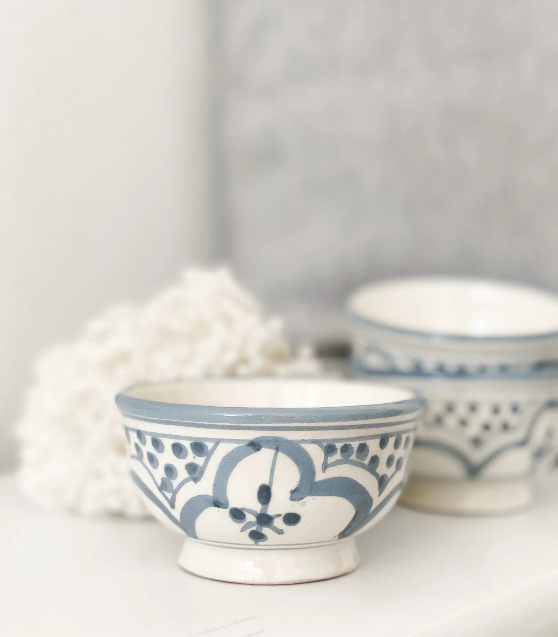 Schaaltje | Amberblokjes schaaltje Safi ocean