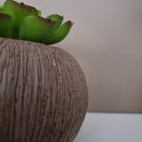Vase | Organic brown