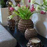 Kaars | Living Embrace Candle Figue Marron S