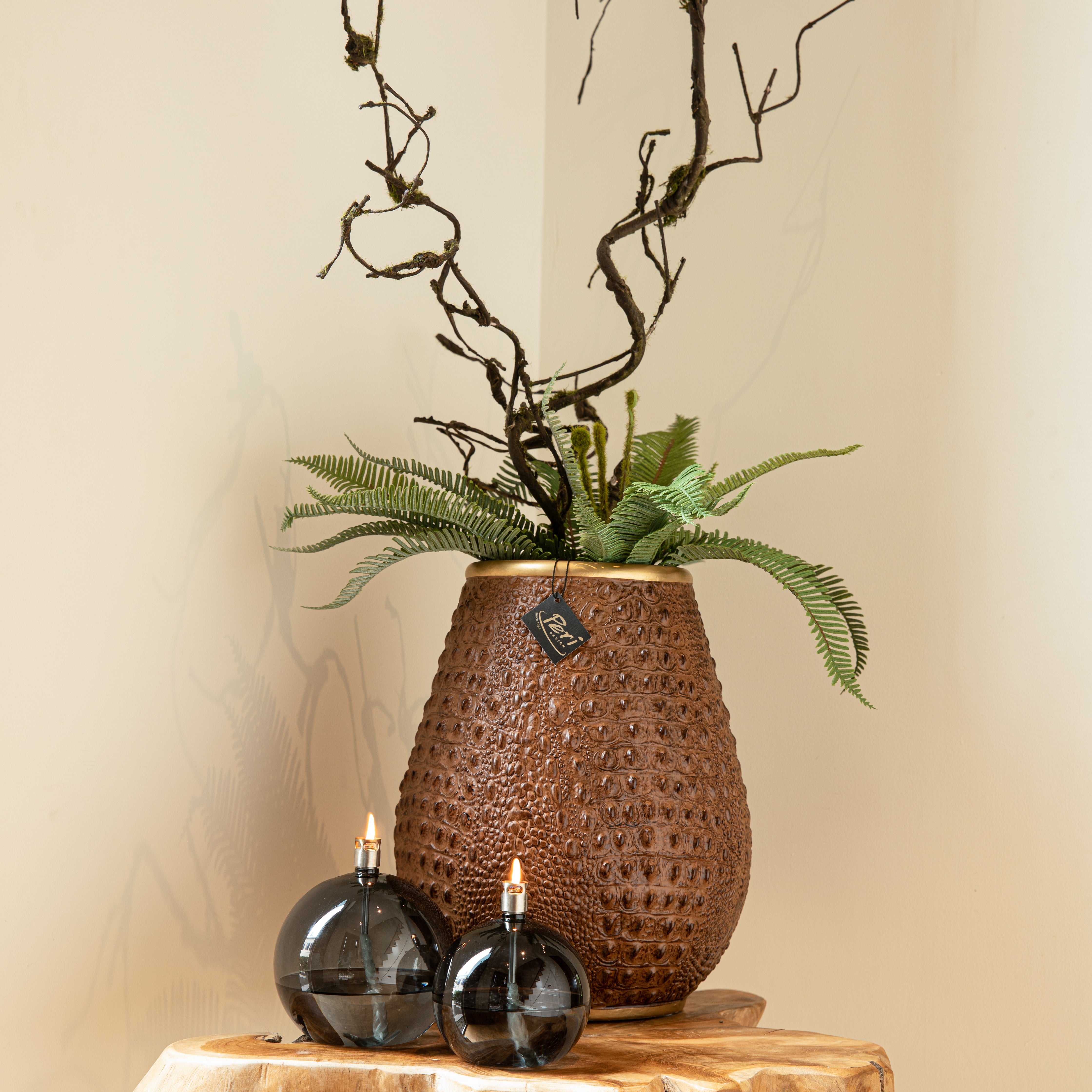 Vaas | Crocodile Small Brown