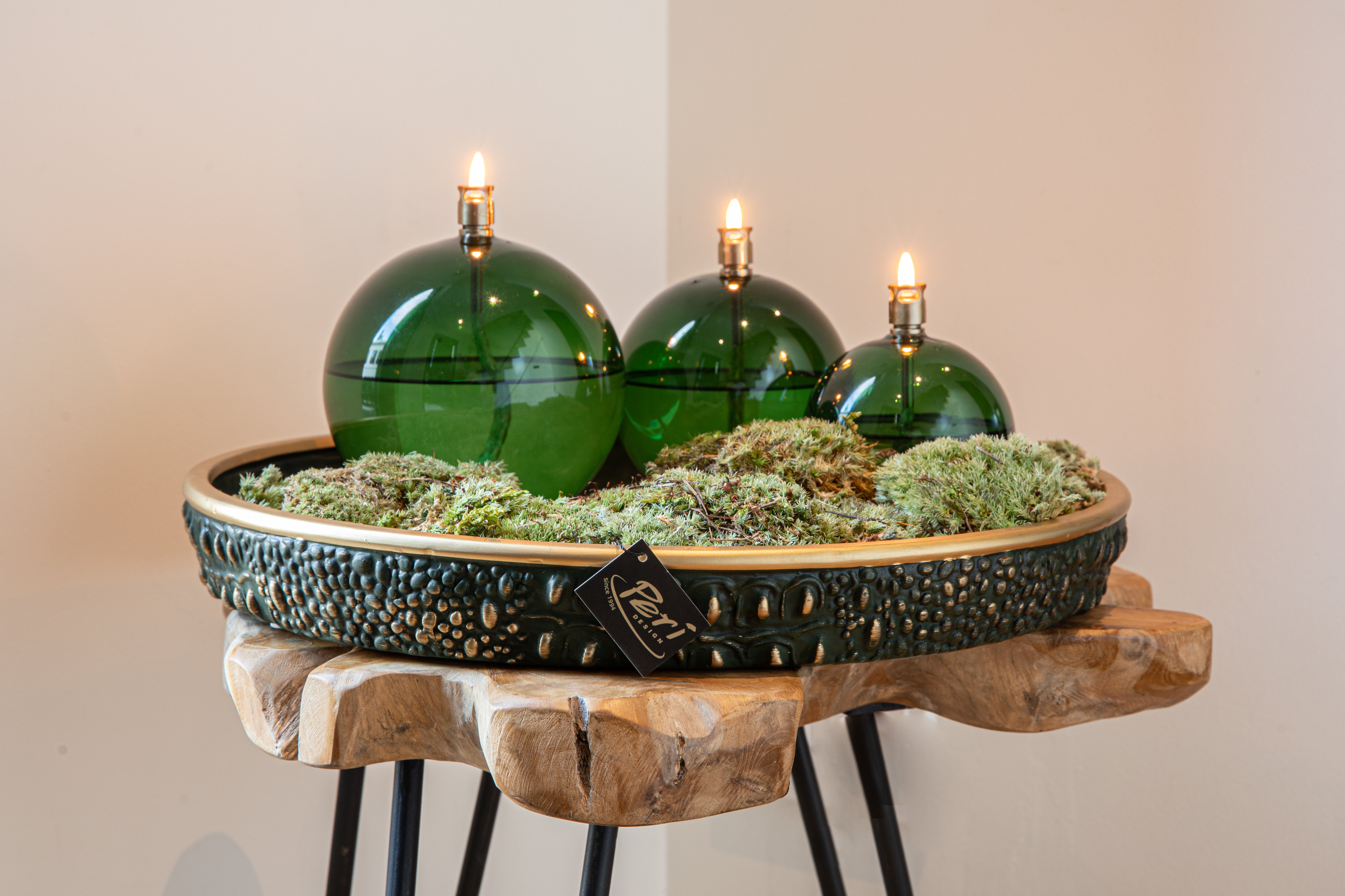Schaal | Crocodile Bowl Green