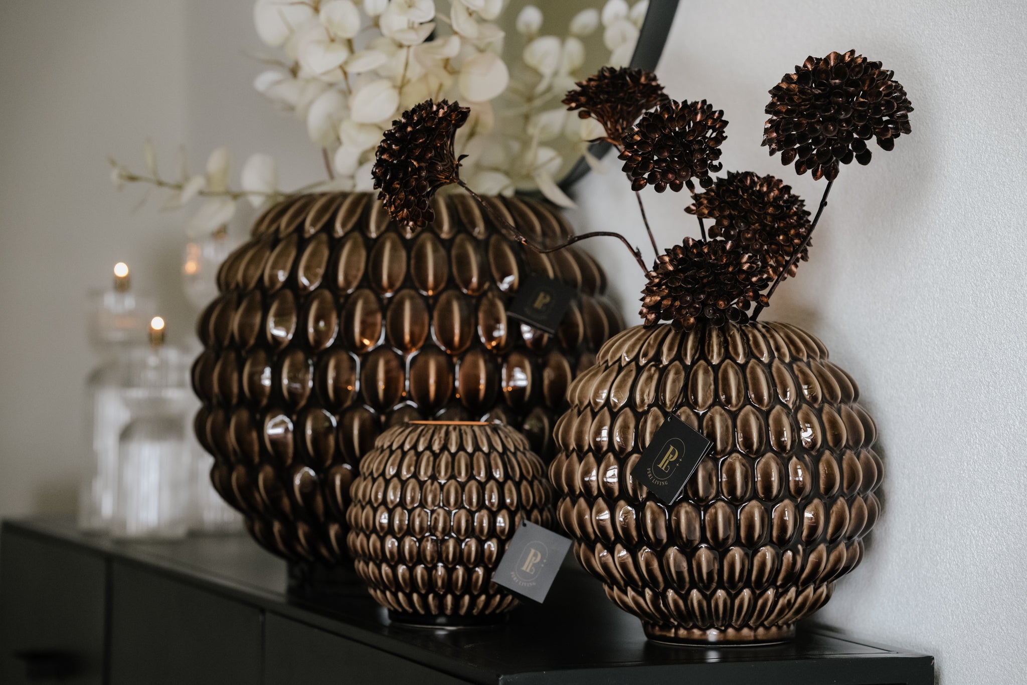 Vaas | Bubble Marron vase M