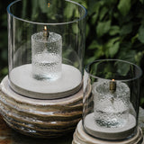 Windlicht | Linea beige Glow