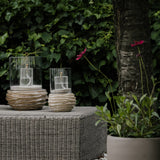 Windlicht | Linea beige Glow