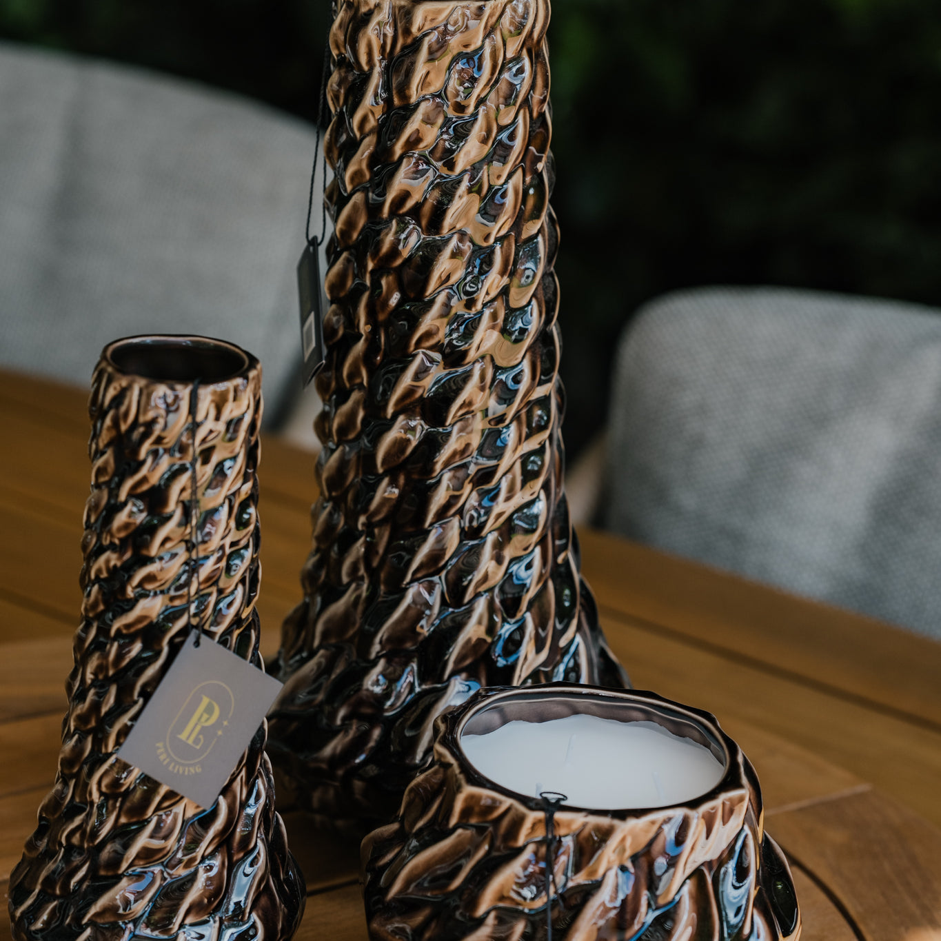 Kaars | Living Embrace Candle Figue Marron S