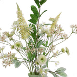 Zijdebloemen | MILANO BOEKET 120CM CREME
