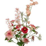 Zijdebloemen | TORINO BOEKET 100CM ROZE