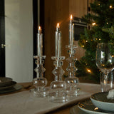 Olielamp | Kandelaar helder SET