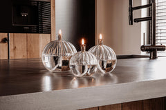 Olielamp | Rond Elegant Messing