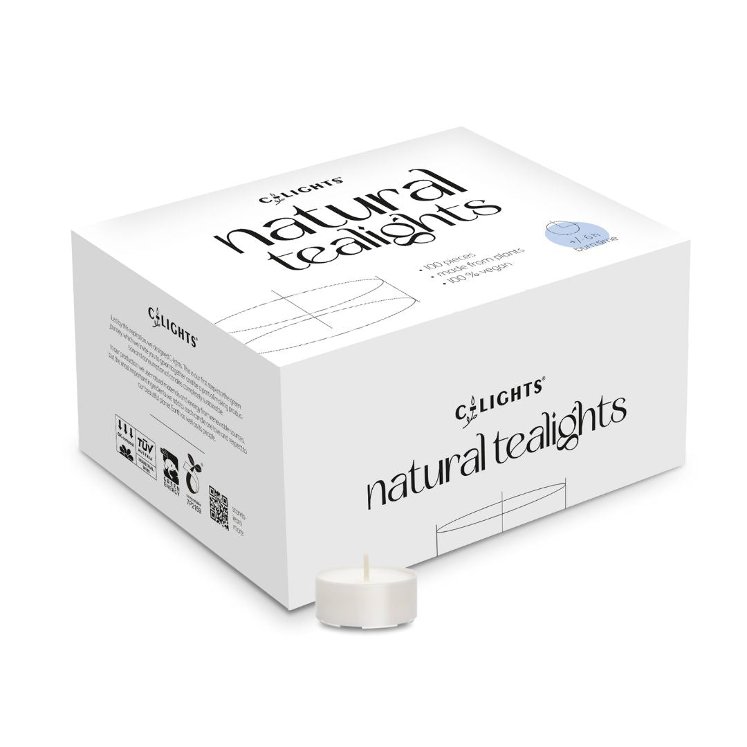 Tealights | C-lights natural tealights