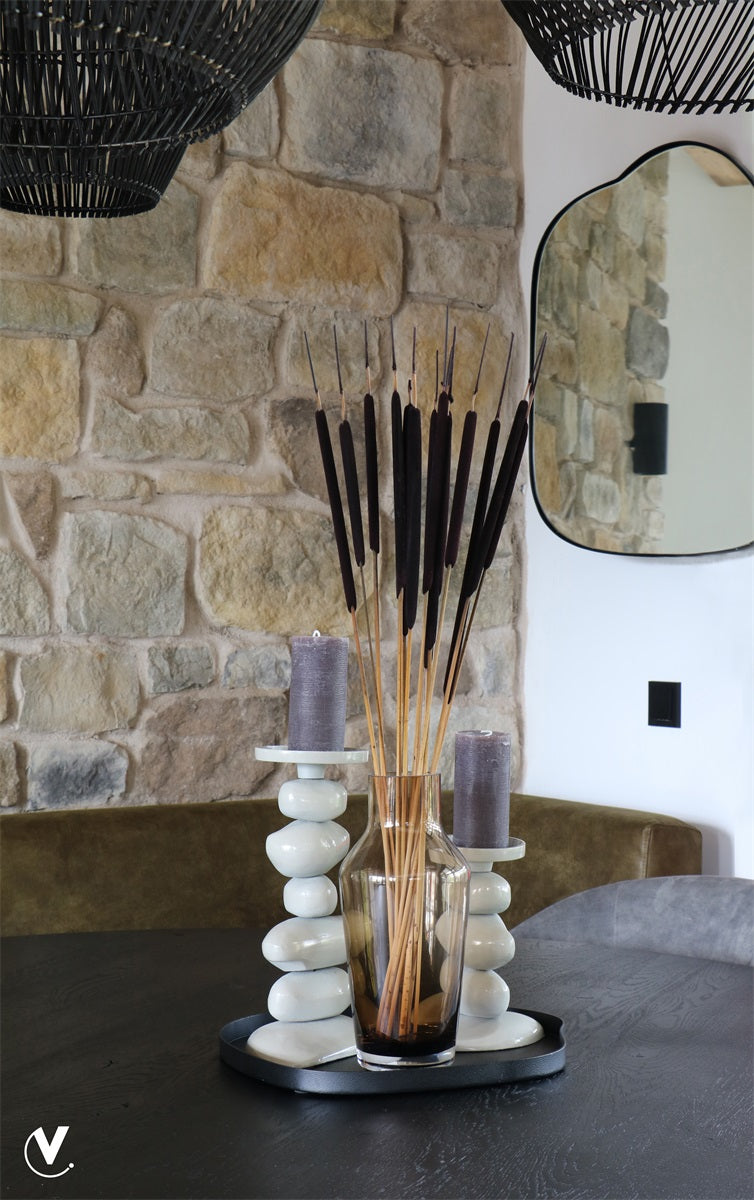 Tray | Bariri black en Ivory