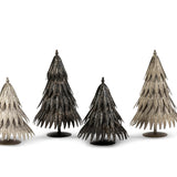 Christmas tree | Silver gold set of 2
