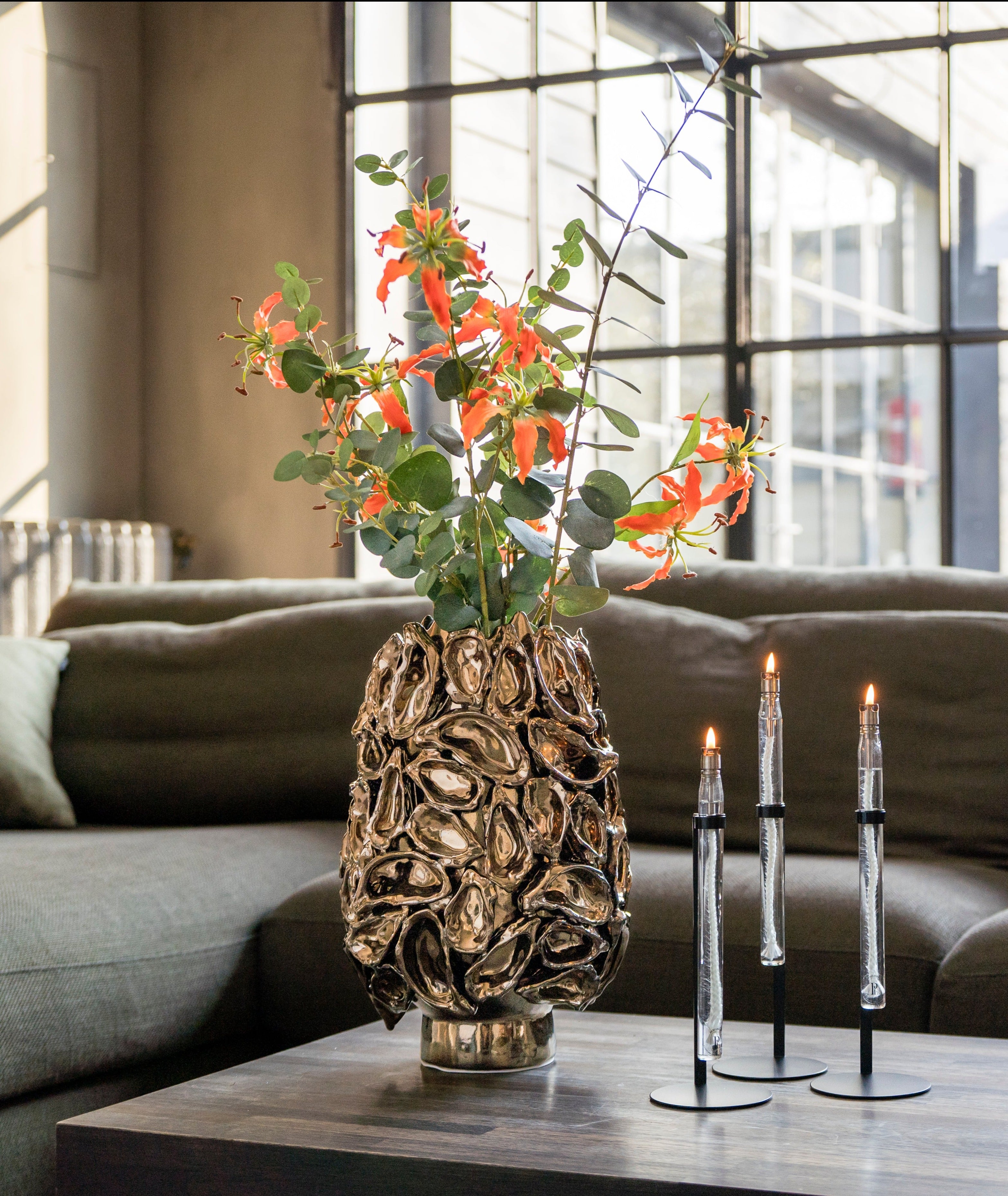 Vaas | Living Oyster M Oestervaas