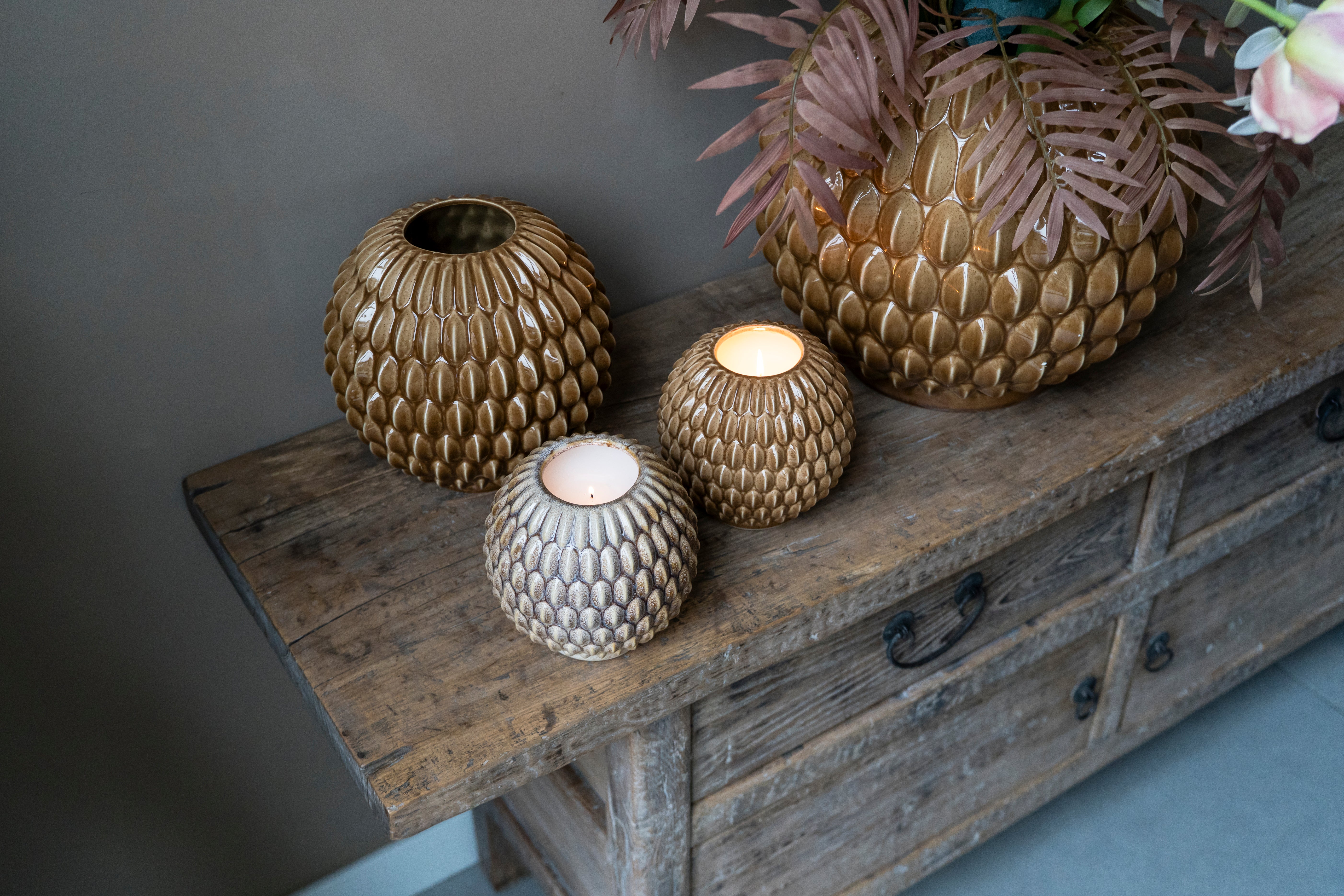 Kaars | Bubble Candle Figue