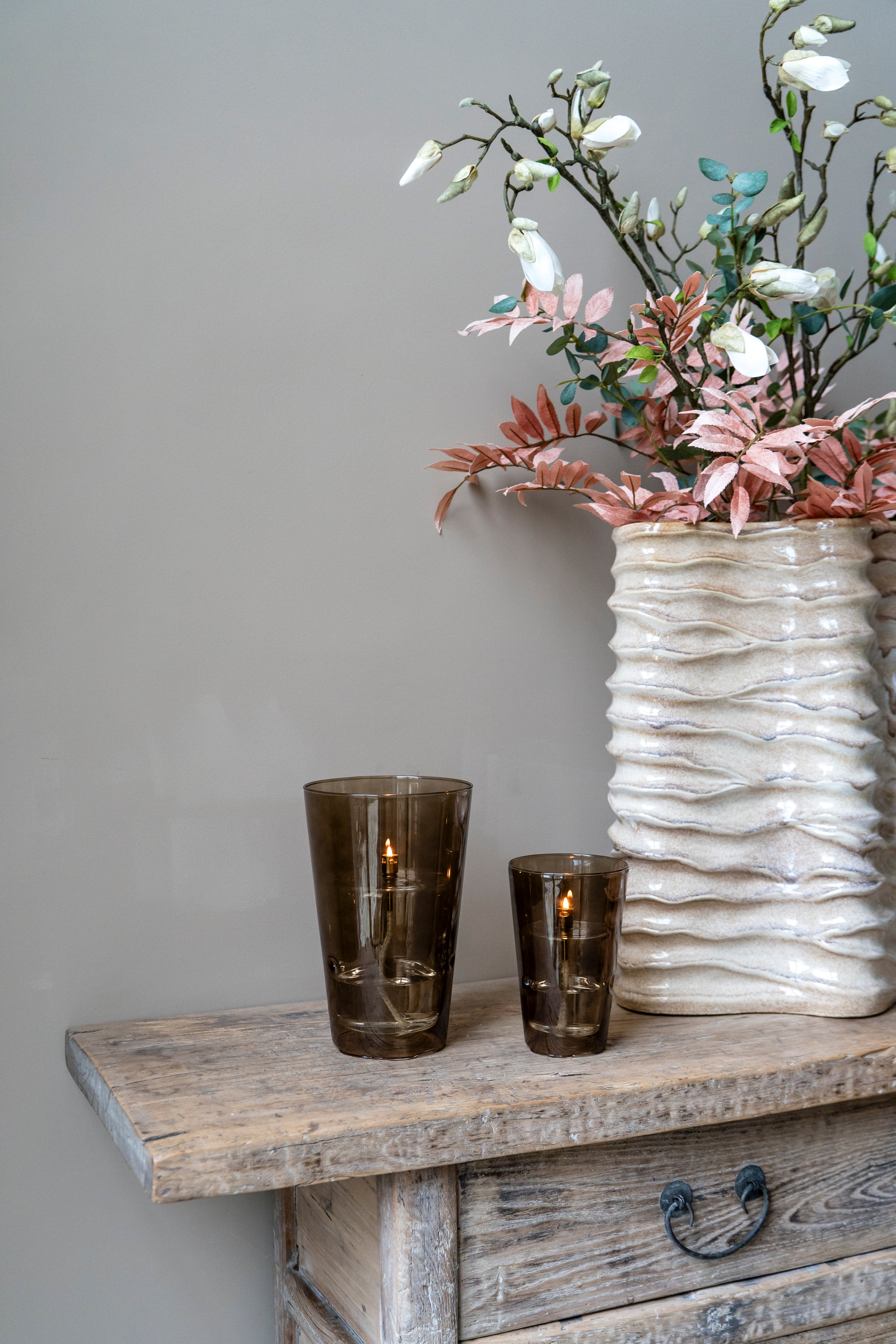 Olielamp | Windshelter Conical champagne brass