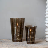 Olielamp | Windshelter Conical champagne brass