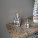 Öllampe | Windschutz Conical klares Messing