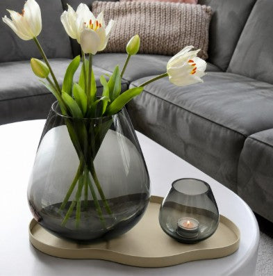 Tablett | Serviertablett Bauru S beige