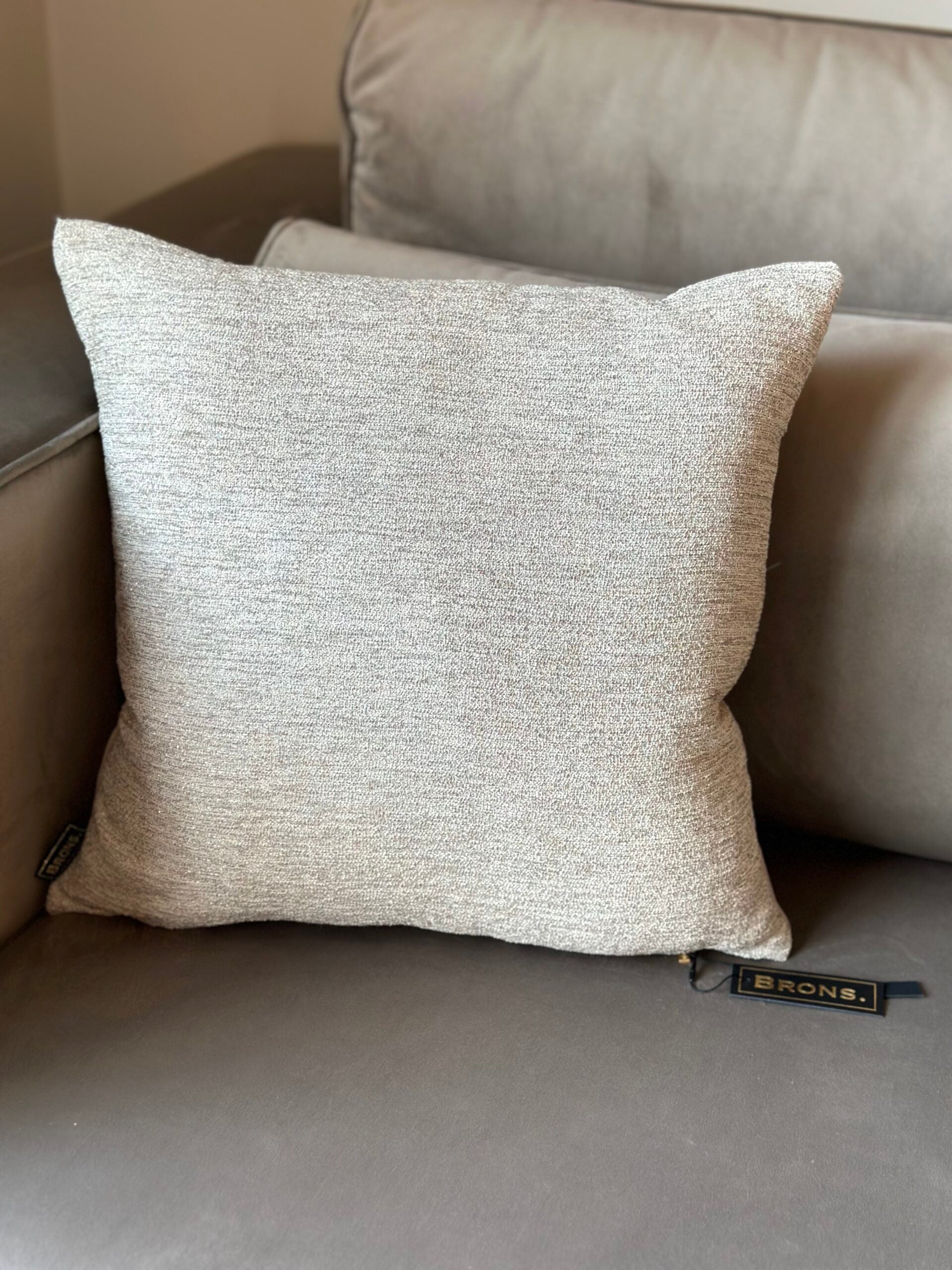 Brons sierkussen Akita 50×50