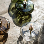 Olielamp | Round cover champagne brass