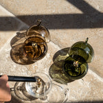Olielamp | Round cover champagne brass