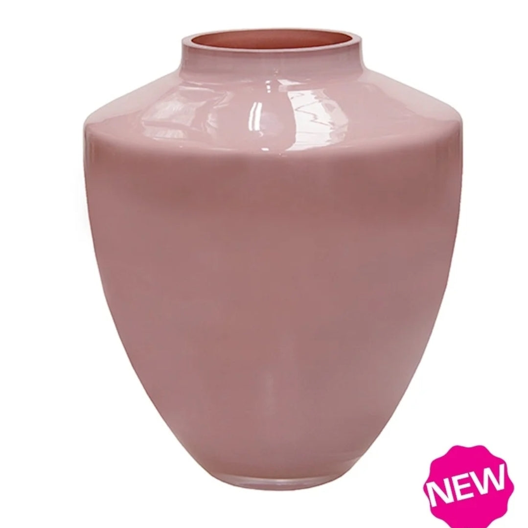 Vase | Tugela S Pastell Rosa/Elfenbein/Grün