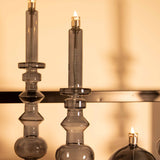 Shop the look - Candlestick and ball medium smoke grey and 1 L oil